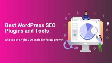 People analyzing data and charts on a computer, symbolizing top WordPress SEO plugins and tools for website optimization and growth.