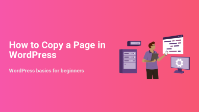 Illustration for 'How to Copy a Page in WordPress', showing a developer with servers, screens, and devices, suitable for beginners.