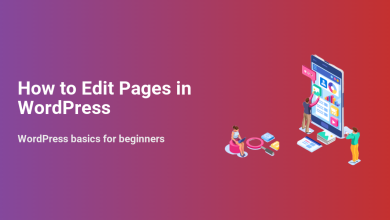 Visual guide for how to edit pages in WordPress, showing users managing content on a digital screen.