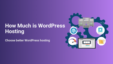 Illustration showing server racks, WordPress and WP Engine logos, a speed gauge, and a laptop with website content, representing the cost and performance aspects of WordPress hosting.