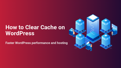 Isometric illustration of a data center with servers and people managing data, illustrating how to clear cache on WordPress for faster performance and hosting.