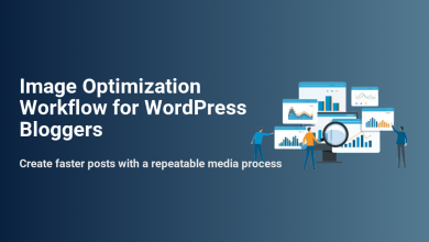 Image Optimization Workflow for WordPress Bloggers with people analyzing data screens for faster media processing.